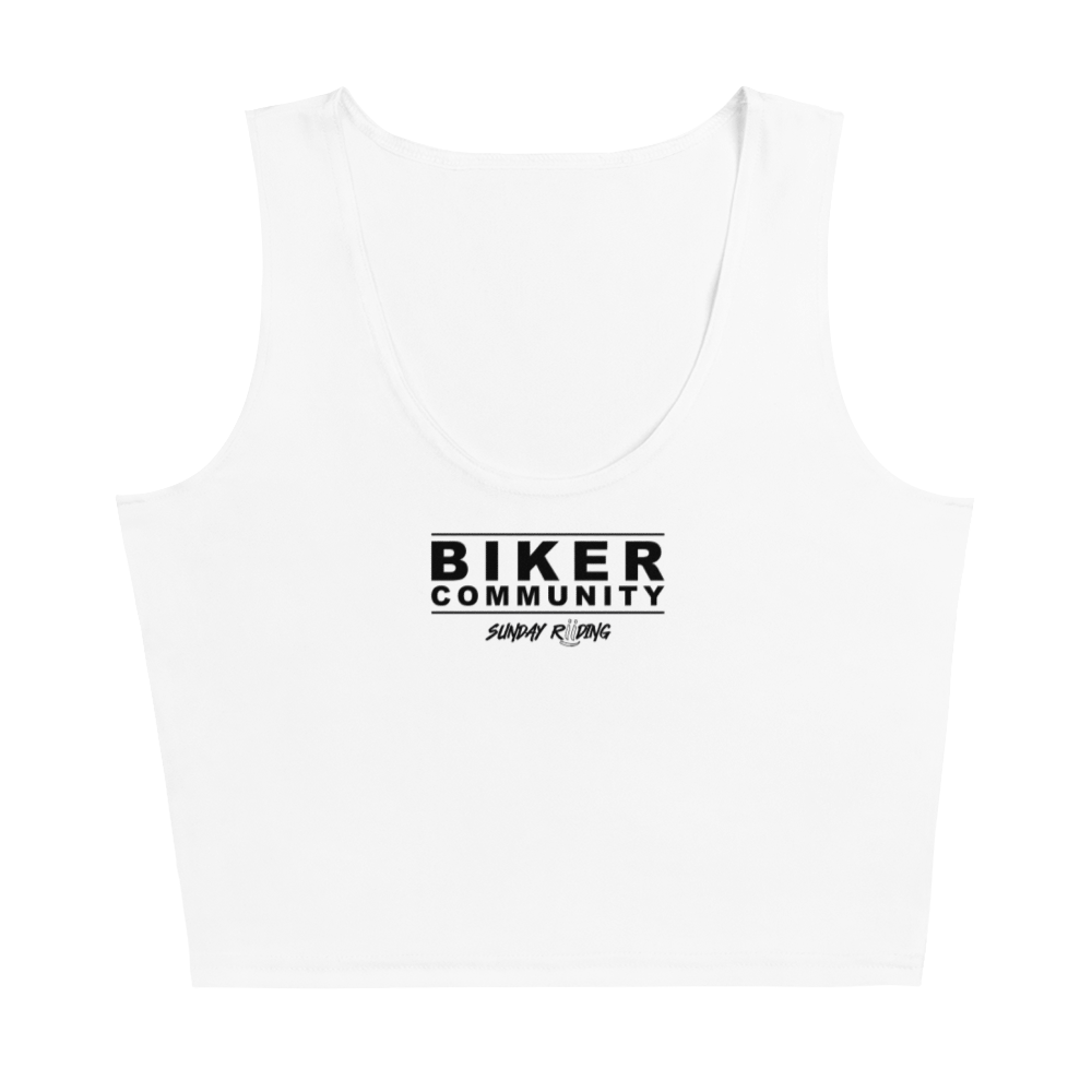 Crop Top Femme Biker Community