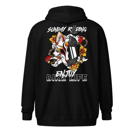 Hoodie zippé Unisexe Kitsune